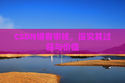 CSDN博客审核,探究其过程与价值